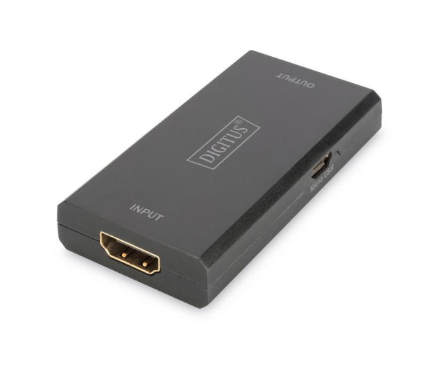 Digitus Wzmacniacz sygnału/Repeater HDMI do 30m, 4K 60Hz UHD 3D, HDC - 1384705 - zdjęcie 3